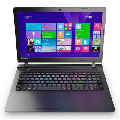 На ноутбуке Lenovo IdeaPad 100 15 мигает экран